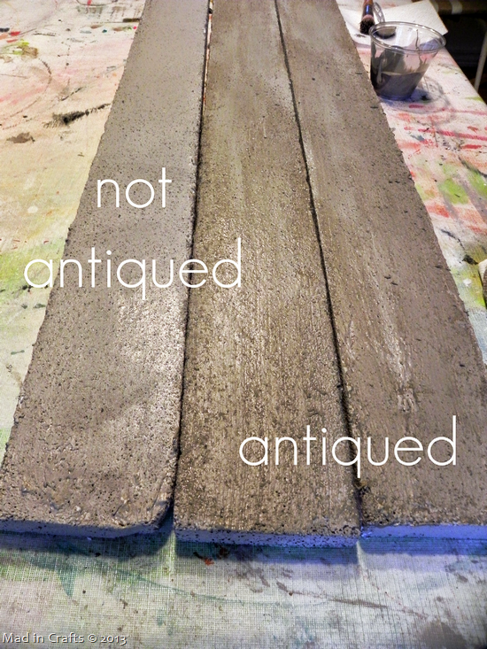 antiqued antiqued