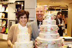 Myself, Ron Ben Israel and two of his gorgeous cakes. Myself, Ron Ben Israel and two of his gorgeous cakes.