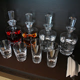 We couldn't even put a dent in the complimentary minibars