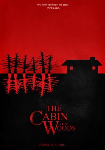 cabin in the woods poster