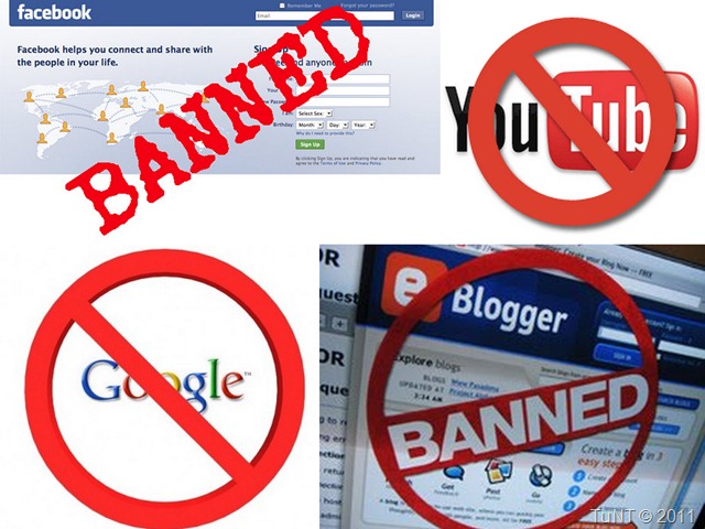 Các nhà mạng lại tiếp tục chặn Facebook & Blogger