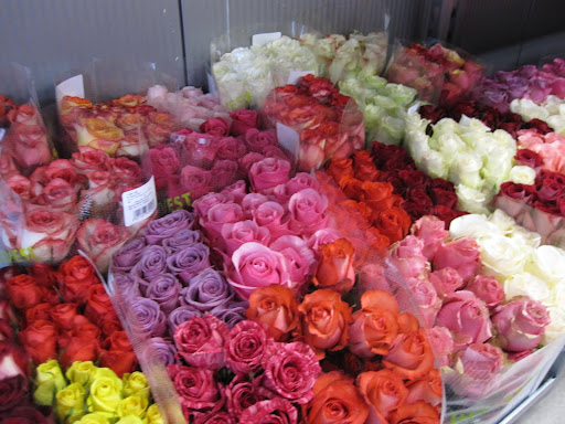 You can buy the roses and arrange them yourself or they will make arrangements for you.