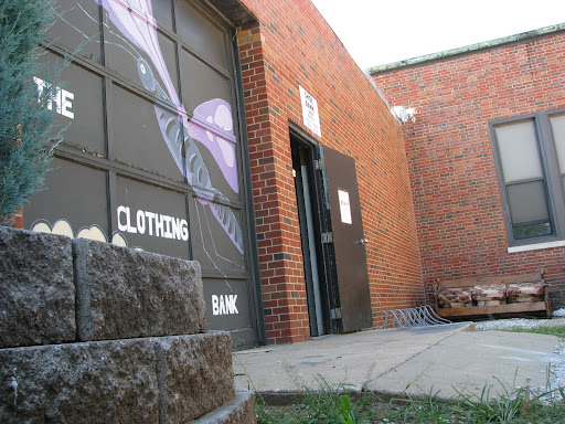 The exterior of Springfield Public Schools' Clothing Bank. (Photo by: Kenrick Nobles)