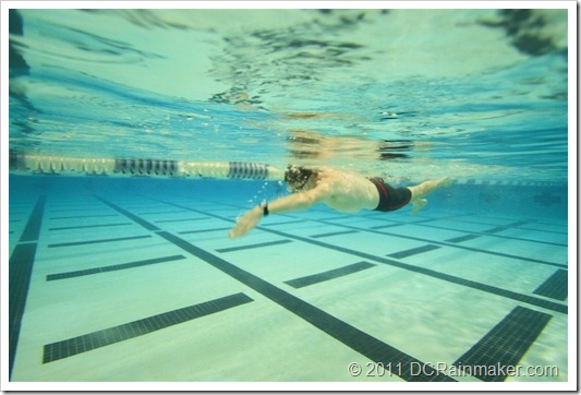 Polar RCX5 Swimming on wrist