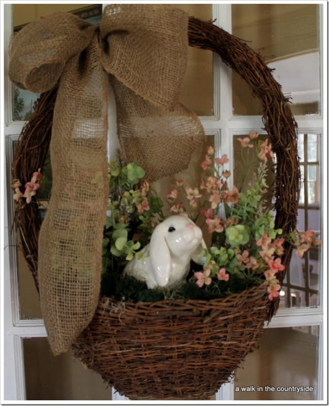 Rustic Easter Wreath