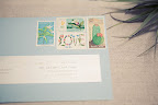 The envelopes were decorated with beautiful postage stamps. The envelopes were decorated with beautiful postage stamps.