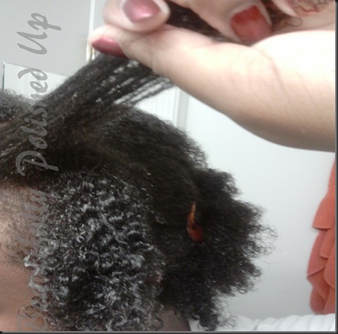 Sectioning hair Sectioning hair
