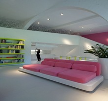 Interior Design Space with White Base