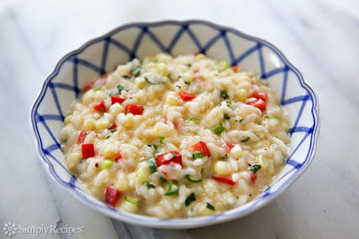 Summer Garden Risotto on Simply Recipes