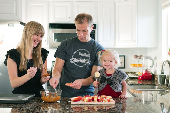 caramel apples making caramel apples