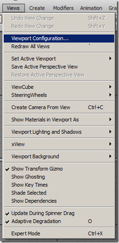 3ds max 2011 viewport prospicive