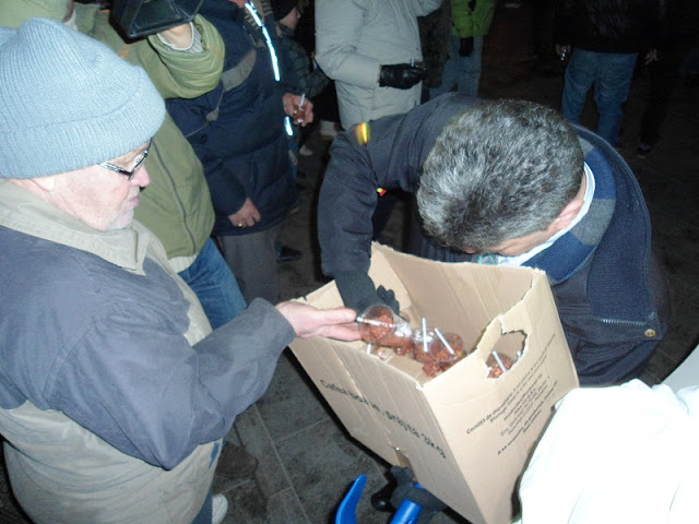 Sediul PDL Sibiu – manifestãri funebre, partea a III-a: “parastasul”