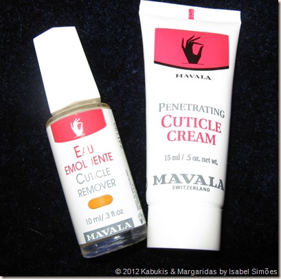 Produtos Mavala Kabukis & Margaridas