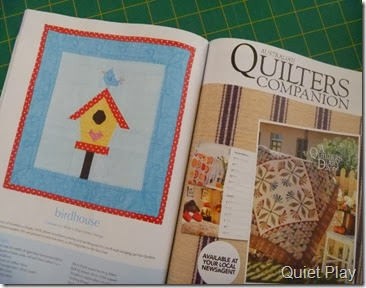 Birdhouse Mini in Quilter's Companion