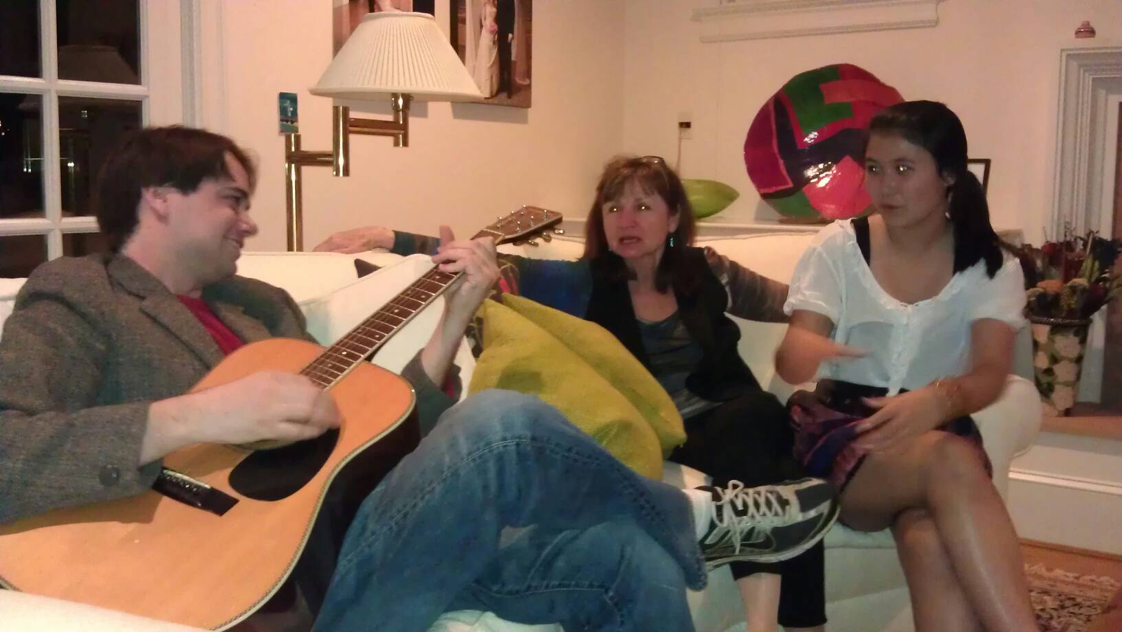 Gary played guitar