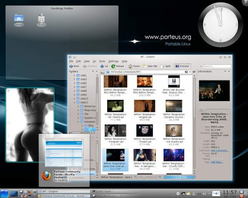 Porteus 1.2 - KDE4