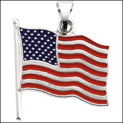 Patriotic US Flag Jewelry