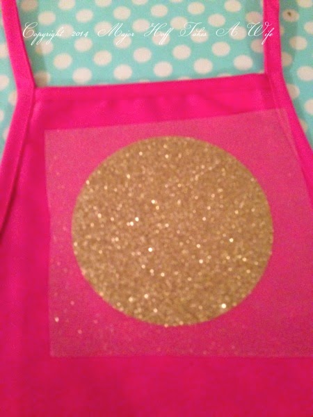Using Iron on Cricut glitter material.jpg Using Iron on Cricut glitter material