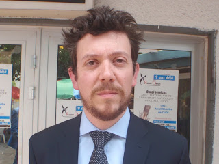 Pascal Turlan, conseiller en coopération internationale au bureau du procureur de la CPI, invité de Radio Okapi ce 16/03/2011 à Kinshasa.