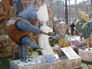 Falla Ajuntament de València 2012.