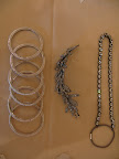 Some rhinestone and pearl bangles from Tejani and some sparkly hair accessories from Jennifer Behr. Easy to travel with to any destination!