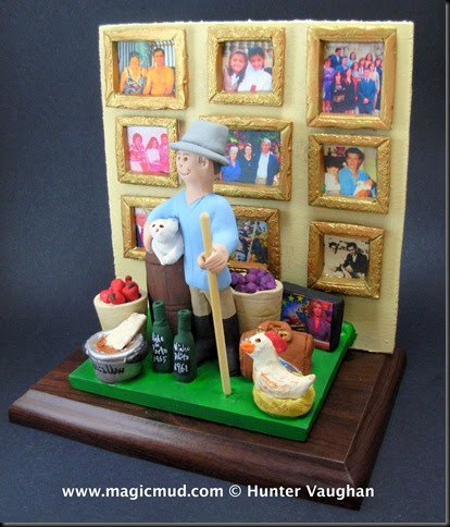 custom wedding cake toppers: 80th Birthday Cake Topper