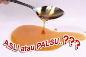 madu asli palsu