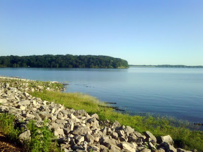 Lake Red Rock at the Elk Rock State Park south boat ramp