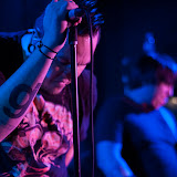 Jimmy Nuge (l) and Lenny Fuson, charter members of The Fail Safe Project. Monk's in Missoula, Mont., September 13th, 2012.