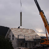Hausbau - Solar und Schornstein