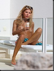 Jessica Hart bikini topless at Eden Roc Hotel in Antibes_052312_01