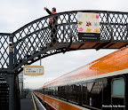 Anam Beo Exhibition Tullamore Train Station