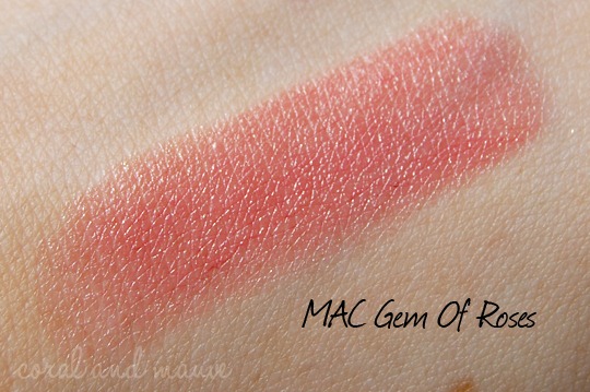 MAC Gem Of Roses Swatch