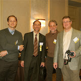 Jack Fastag (2nd from left), Tony Moore and Terry Miesle