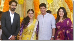 G Venket Ram, Ramya at Veera Bahu Wedding Reception Stills