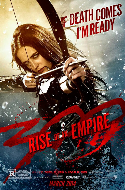 Eva Green is egy 300 - A birodalom hajnala karakterplakáton