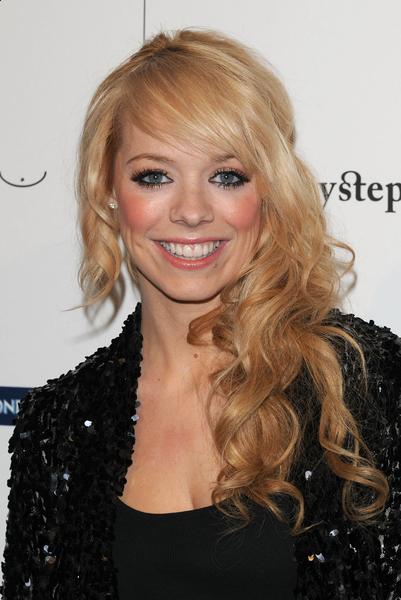 Liz McClarnon with Colored Hair