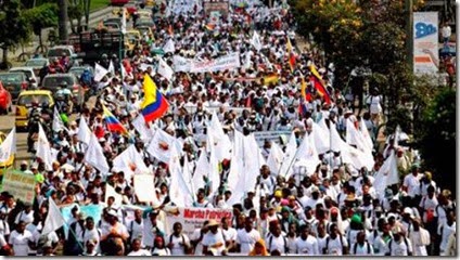 Marcha Paz Colombia 2015