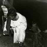 Jesús subiendo el Monte Calvario, año 1976