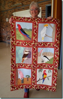 Sheila's bird quilt