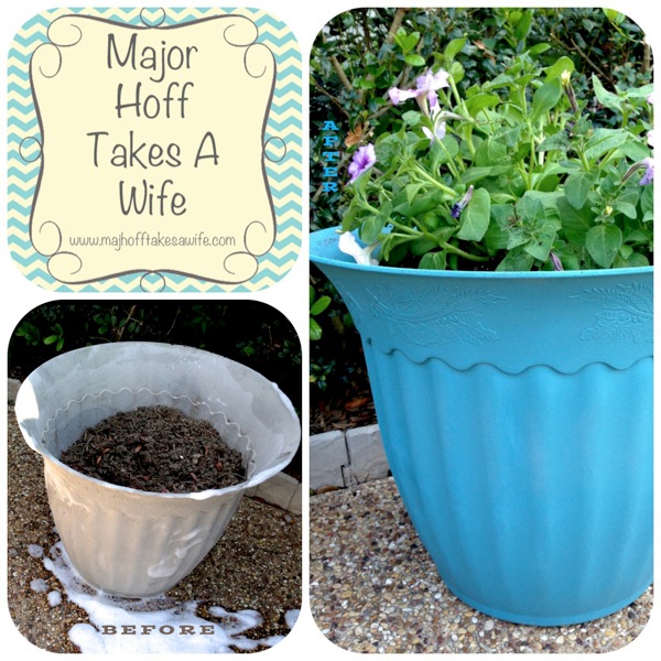 beforeafterplanter.jpg Beforeafterplanter valspar spraypaint outdoor