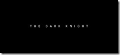 The Dark Knight Title