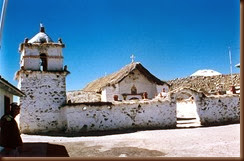 Parinacota church Chile by Alberto on flickr