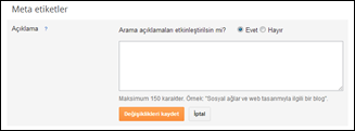 arama açıklaması arama açıklaması