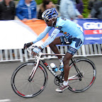 Marco Polo Cycling Donckers Koffie rider Estifanos Gebresilassie from Ethiopia. (photo: Remko Kramer)