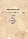 The Anglo Saxon Sagas