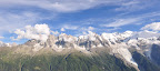 View of the Alps taken from Planpraz