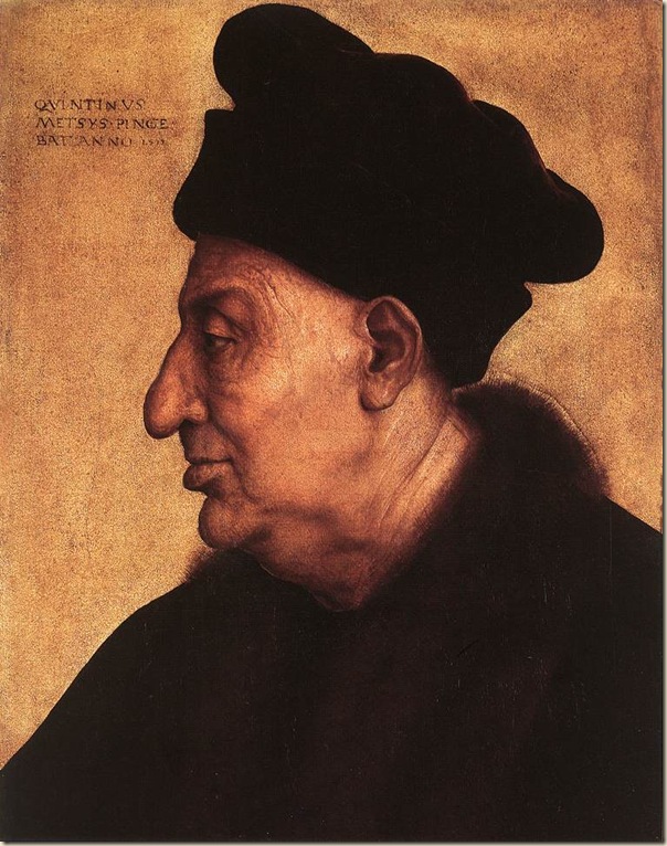 Quentin Metsys, portrait d’homme Quentin Metsys, portrait d’homme