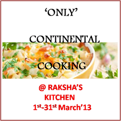 Only Continental Cooking
