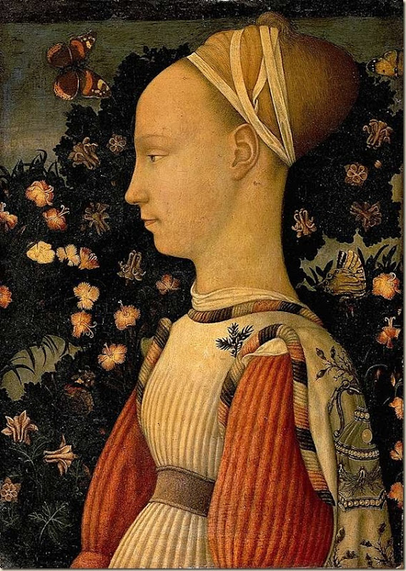 Pisanello, Portrait de jeune fille